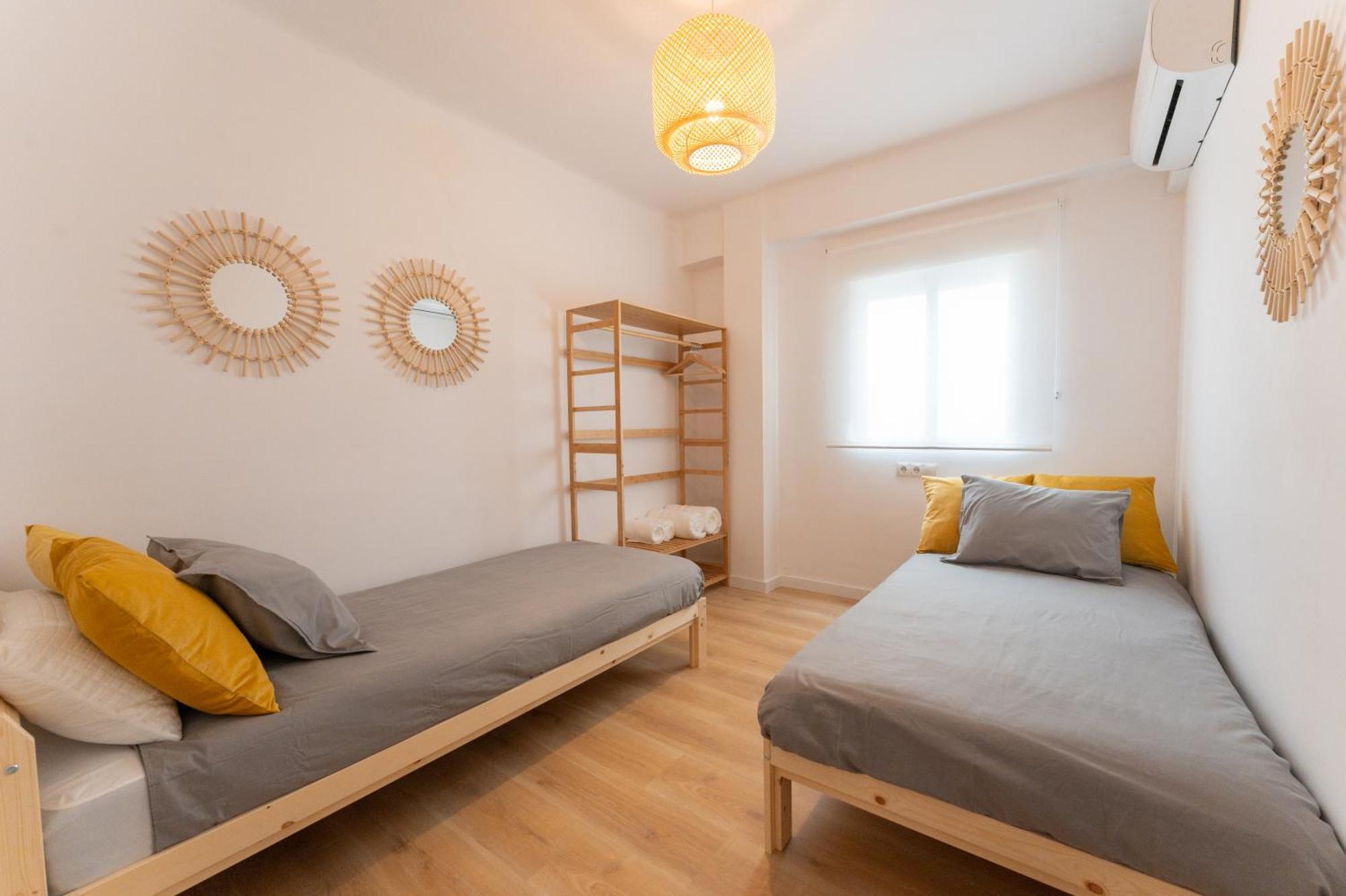 דירות Malaga Lux Oasis - Modern 3Br, Fast Wifi, Smarttv מראה חיצוני תמונה